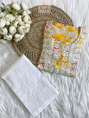 Mul Mul PRINT SHORT SET WITH PANT COMBO